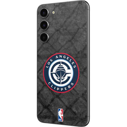 NBA Los Angeles Clippers Black Rust Galaxy S23 FE Skin