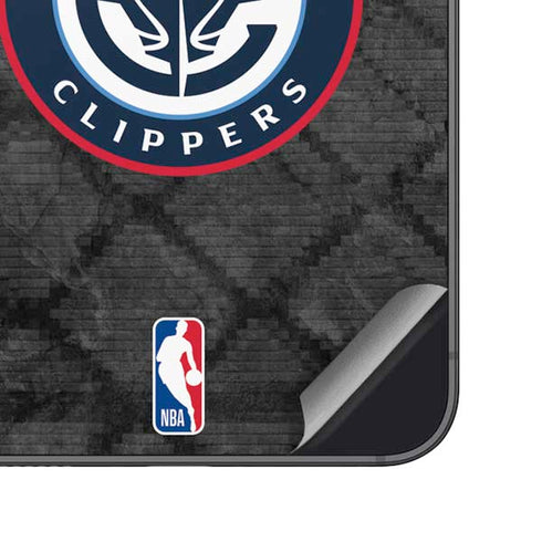 NBA Los Angeles Clippers Black Rust Galaxy S23 FE Skin