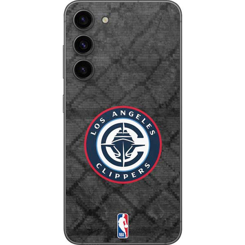 NBA Los Angeles Clippers Black Rust Galaxy S23 Plus Skin