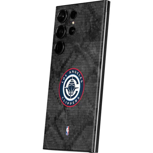 NBA Los Angeles Clippers Black Rust Galaxy Skins