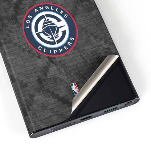 NBA Los Angeles Clippers Black Rust Galaxy Skins