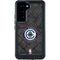NBA Los Angeles Clippers Black Rust Galaxy S23 Waterproof Case