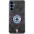 NBA Los Angeles Clippers Black Rust Galaxy S24 Clear Case
