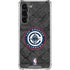 NBA Los Angeles Clippers Black Rust Galaxy S24 FE Clear Case