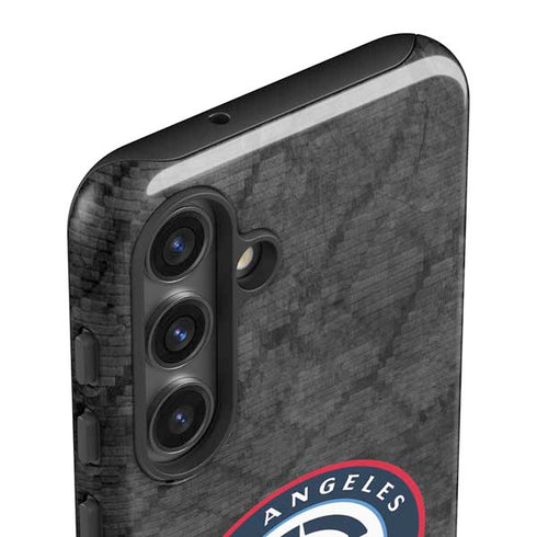 NBA Los Angeles Clippers Black Rust Galaxy S24 Impact Case