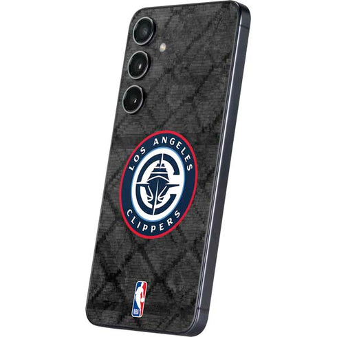 NBA Los Angeles Clippers Black Rust Galaxy S24 Plus Skin