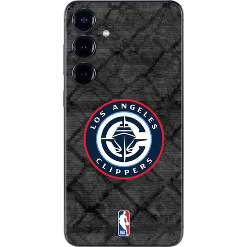 NBA Los Angeles Clippers Black Rust Galaxy S25 Skin