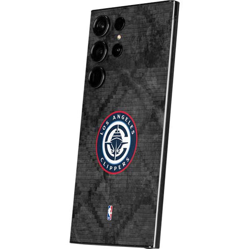 NBA Los Angeles Clippers Black Rust Galaxy S25 Ultra Skin