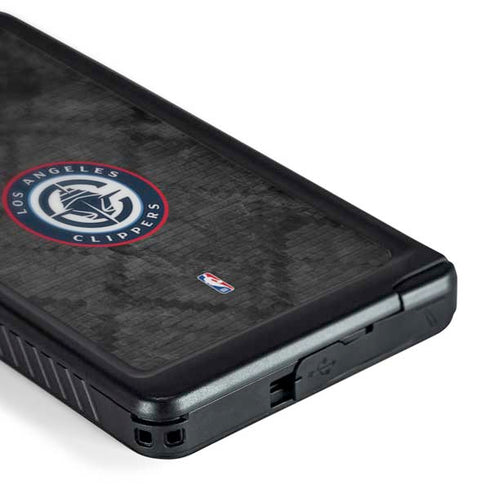 NBA Los Angeles Clippers Black Rust Galaxy S24 Ultra Waterproof Case