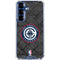 NBA Los Angeles Clippers Black Rust Galaxy S25 Clear Case