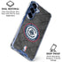 NBA Los Angeles Clippers Black Rust Galaxy S25 Clear Case