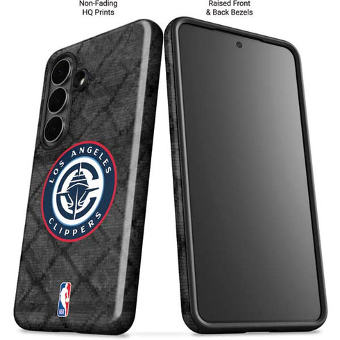 NBA Los Angeles Clippers Black Rust Galaxy S26 Impact Case