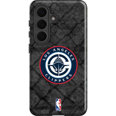 NBA Los Angeles Clippers Black Rust Galaxy S26 Plus Impact Case