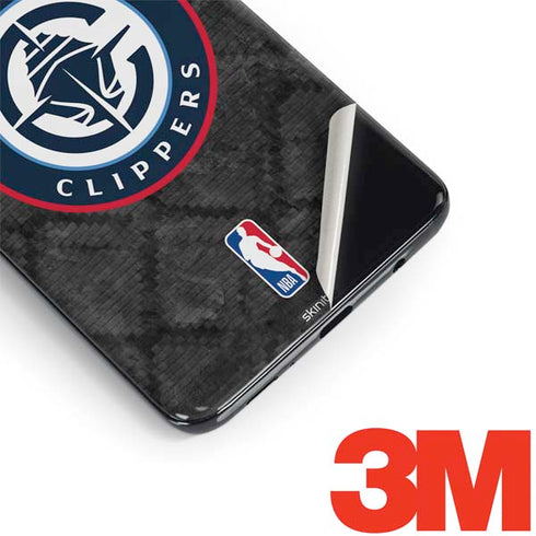 NBA Los Angeles Clippers Black Rust Galaxy S9 Skin