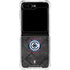 NBA Los Angeles Clippers Black Rust Galaxy Z Flip5 5G Clear Case