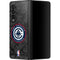 NBA Los Angeles Clippers Black Rust Galaxy Z Fold3 5G Skin