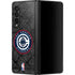 NBA Los Angeles Clippers Black Rust Galaxy Z Fold3 5G Skin