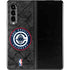 NBA Los Angeles Clippers Black Rust Galaxy Z Fold3 5G Skin