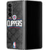 NBA Los Angeles Clippers Black Rust Galaxy Z Fold4 5G Skin