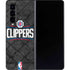 NBA Los Angeles Clippers Black Rust Galaxy Z Fold4 5G Skin