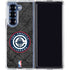NBA Los Angeles Clippers Black Rust Galaxy Z Fold7 Clear Case
