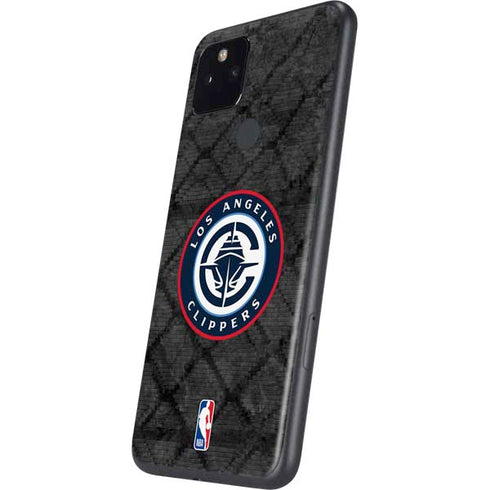 NBA Los Angeles Clippers Black Rust Google Pixel 4a 5G Skin