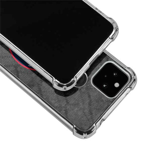 NBA Los Angeles Clippers Black Rust Google Pixel 5 Clear Case