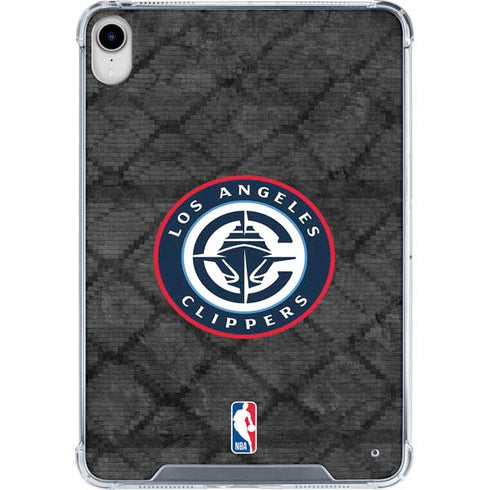 NBA Los Angeles Clippers Black Rust iPad 11th Gen (2025) Clear Case