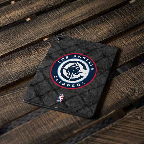 NBA Los Angeles Clippers Black Rust Apple iPad Pro Skin