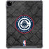 NBA Los Angeles Clippers Black Rust iPad Pro 12.9in (2020) Clear Case