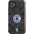 NBA Los Angeles Clippers Black Rust iPhone 11 Impact Case