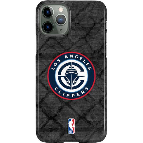 NBA Los Angeles Clippers Black Rust iPhone 11 Pro Lite Case