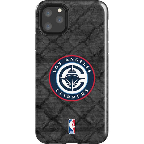 NBA Los Angeles Clippers Black Rust iPhone Cases