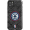 NBA Los Angeles Clippers Black Rust iPhone Cases