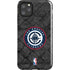 NBA Los Angeles Clippers Black Rust iPhone Cases