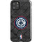 NBA Los Angeles Clippers Black Rust iPhone 11 Pro Max Impact Case