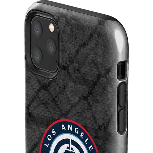 NBA Los Angeles Clippers Black Rust iPhone 11 Pro Max Impact Case