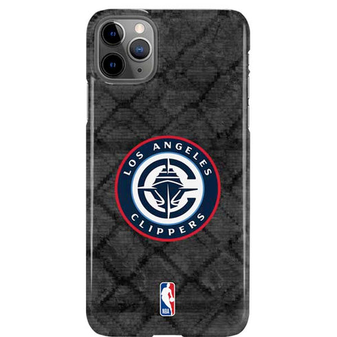 NBA Los Angeles Clippers Black Rust iPhone Cases