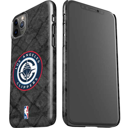 NBA Los Angeles Clippers Black Rust iPhone 11 Pro Max Lite Case