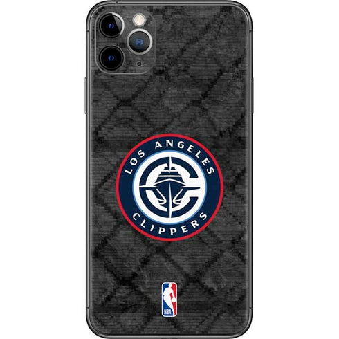 NBA Los Angeles Clippers Black Rust iPhone 11 Pro Max Skin