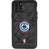 NBA Los Angeles Clippers Black Rust iPhone 11 Pro Max Waterproof Case