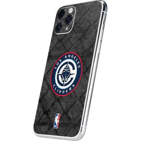 NBA Los Angeles Clippers Black Rust iPhone 11 Pro Skin