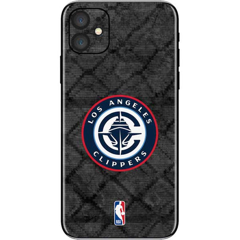 NBA Los Angeles Clippers Black Rust iPhone 11 Skin