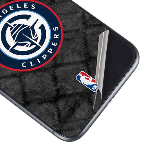 NBA Los Angeles Clippers Black Rust iPhone 11 Skin