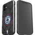 NBA Los Angeles Clippers Black Rust iPhone 12 Impact Case