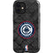 NBA Los Angeles Clippers Black Rust iPhone 12 Mini Impact Case