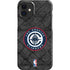 NBA Los Angeles Clippers Black Rust iPhone 12 Mini Lite Case