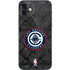 NBA Los Angeles Clippers Black Rust iPhone 12 Mini Skin
