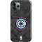 NBA Los Angeles Clippers Black Rust iPhone 12 Pro Max Impact Case