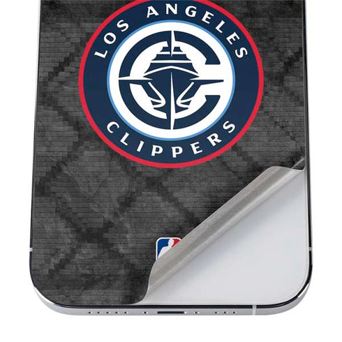 NBA Los Angeles Clippers Black Rust iPhone 12 Pro Max Skin